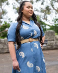 Paisley Shirt Dress
