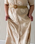 Paisley Shirt Dress
