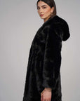 Aaliyah Fur Coat - Grey