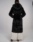 Aaliyah Fur Coat - Grey
