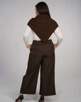 Mira Wool Wrap - Almond