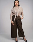 Mira Wool Wrap - Almond