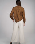 Marlo Blouse - Camel