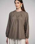 Marlo Blouse - Camel