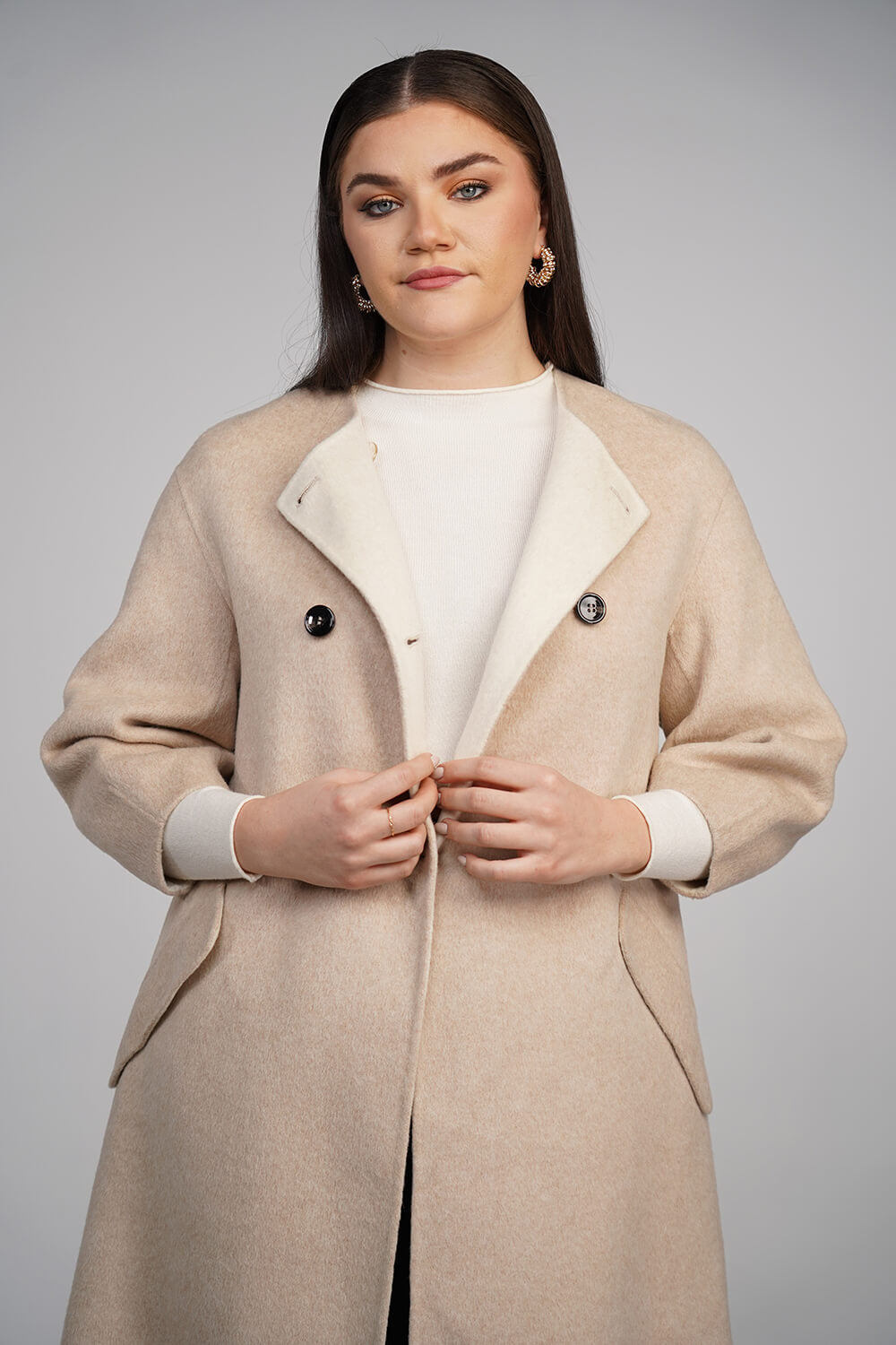 Aven Coat | Sharp Modest Tailoring by Shes Limitless