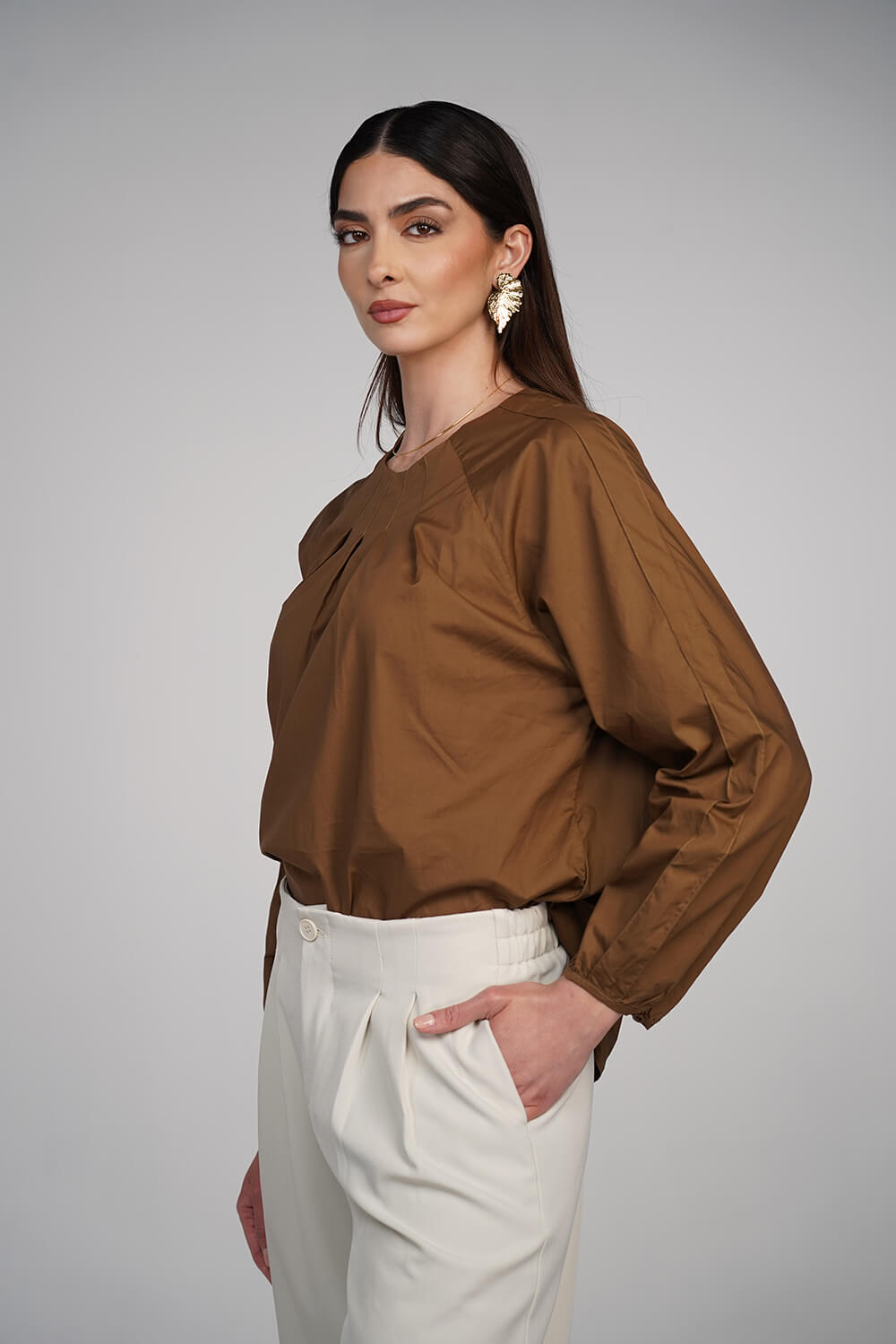 Marlo Blouse - Olive