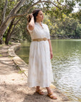 Paisley Linen-Blend Shirt Dress – She's Limitless