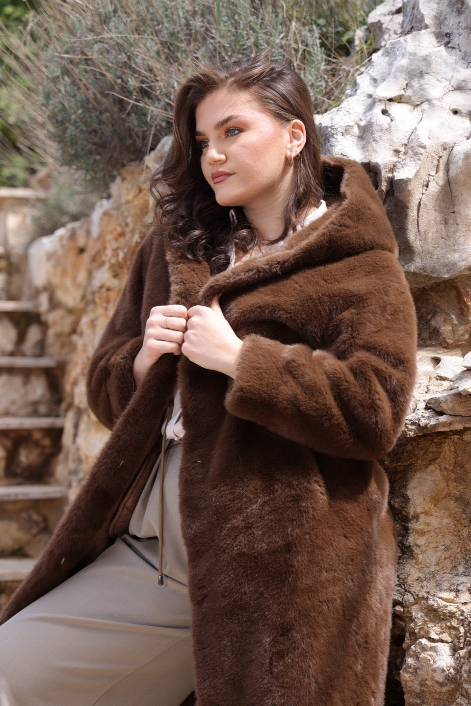 Aaliyah Faux Fur Coat – She's Limitless